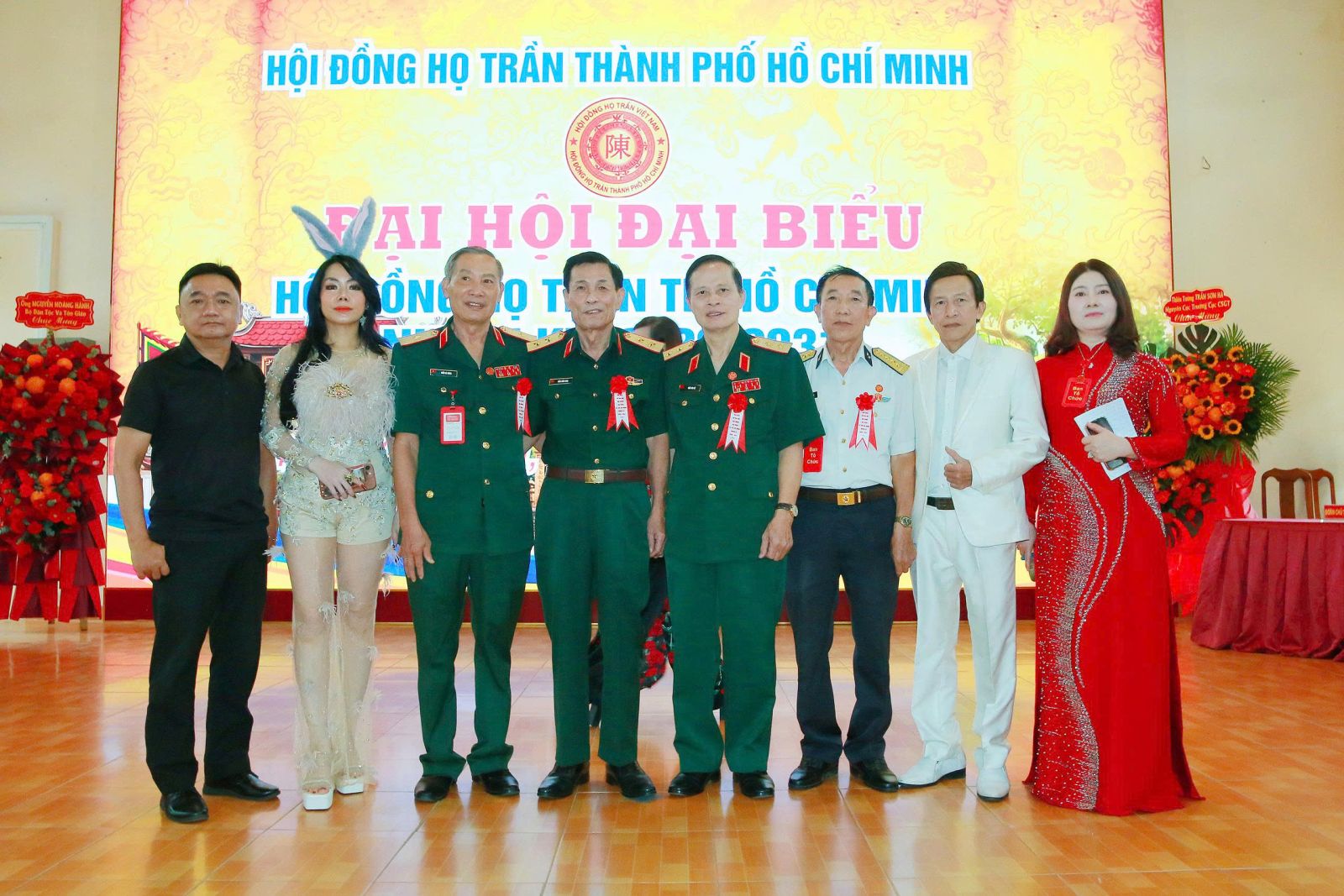 Cindy Trần – Giai điệu kết nối tại Đại hội đại biểu Doanh nhân họ Trần TP.HCM